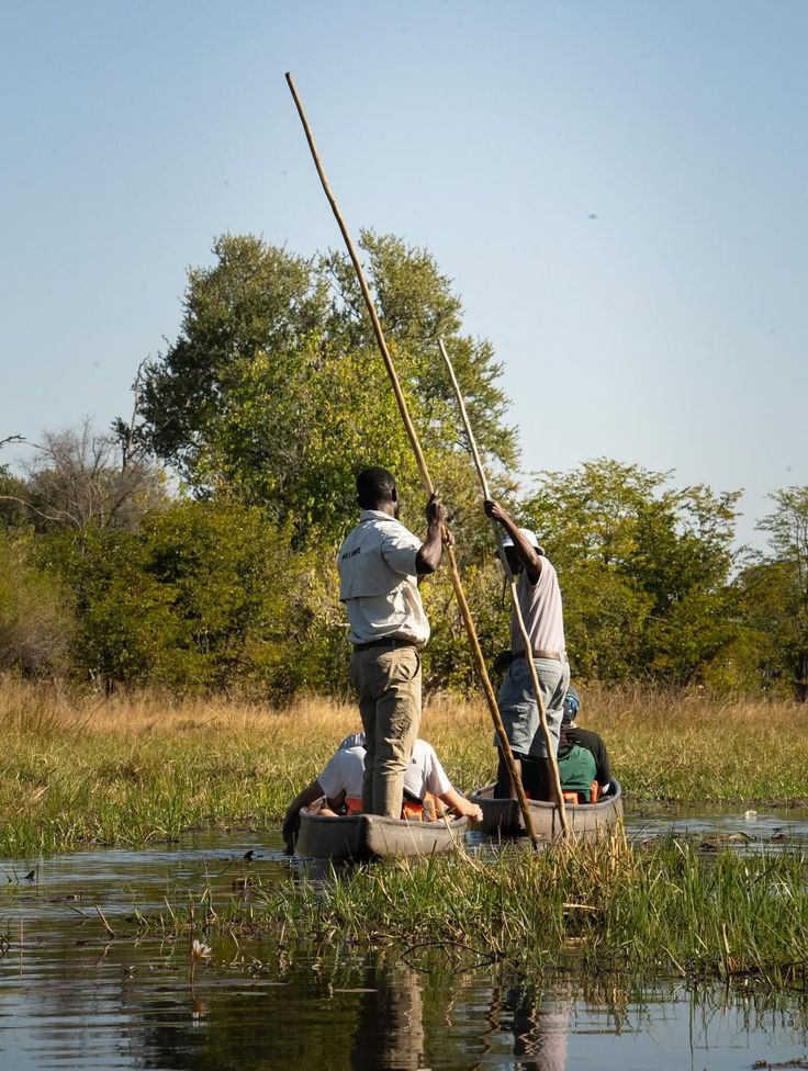 Local guide in Botswana