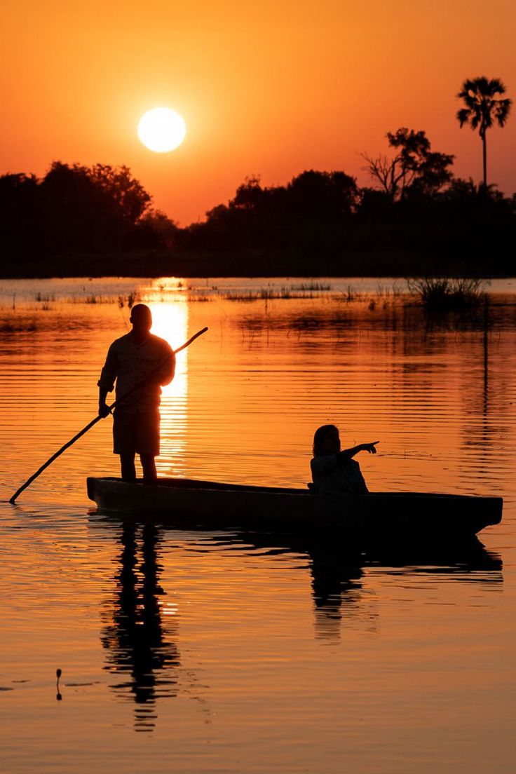 Okavango sunset
